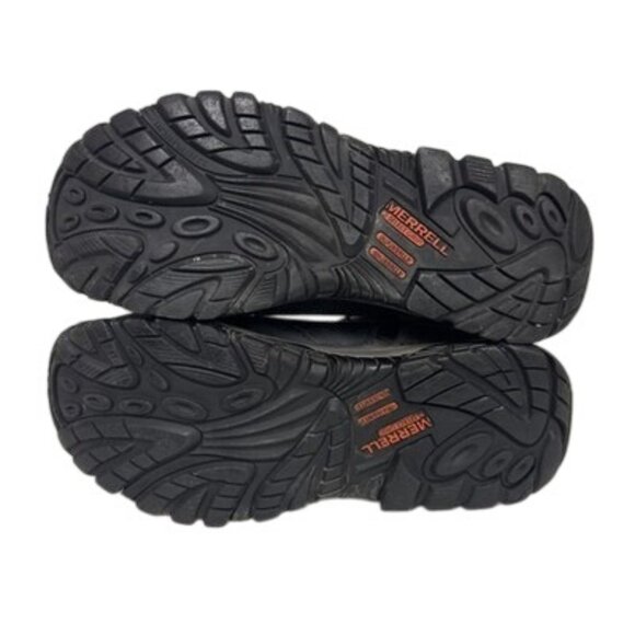 MERRELL Mens Equinox MID WATERPROOF STSP Work Boots Black 10W - Picture 7 of 8